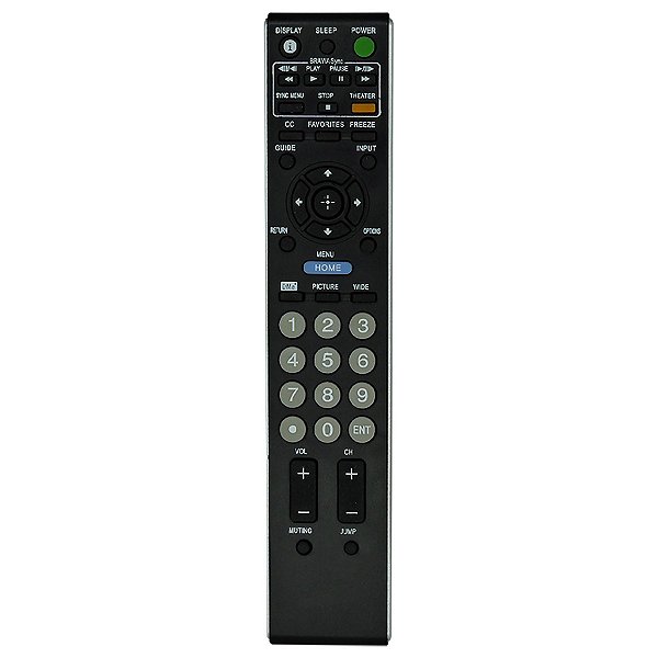 Controle Remoto Para Televisão Sony Bravia + Pilhas