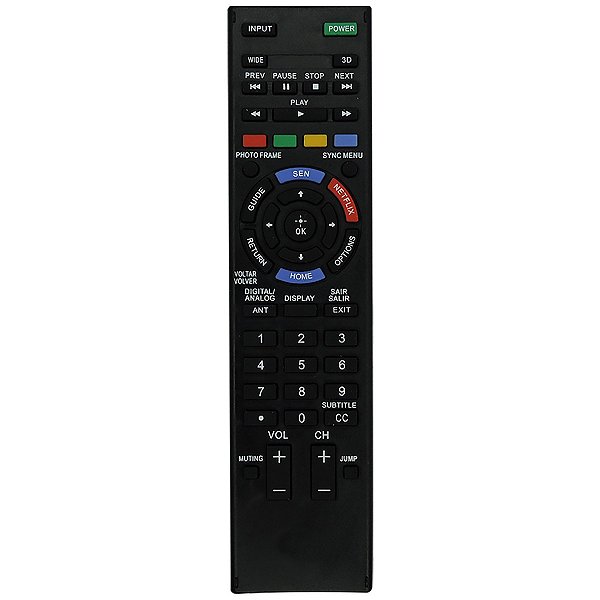 Controle Remoto Para Televisão Sony Bravia Rm-yd095