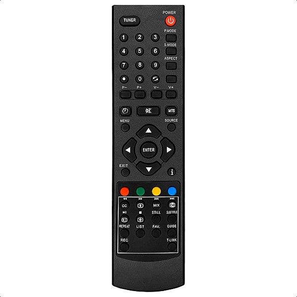 Controle Remoto Compatível com Tv Philco Tuner Mts Lcd / Led