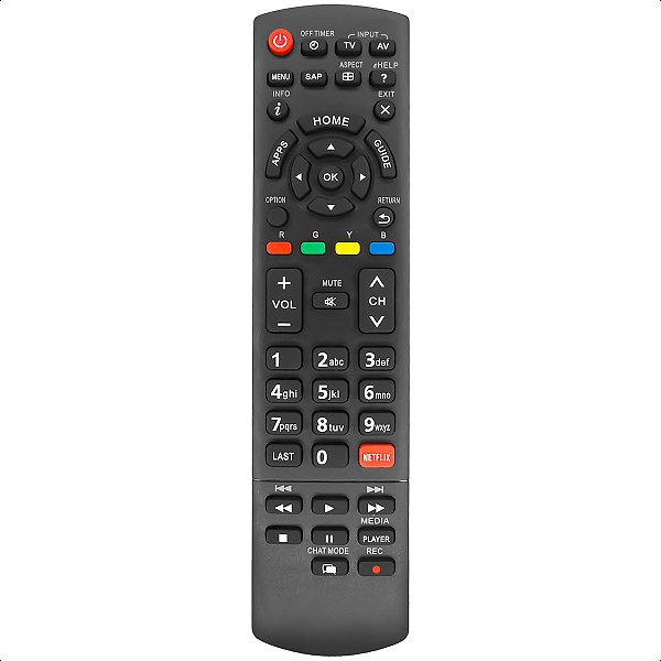 Controle Remoto Compatível com Tv Panasonic Led Tc-l32e5bg