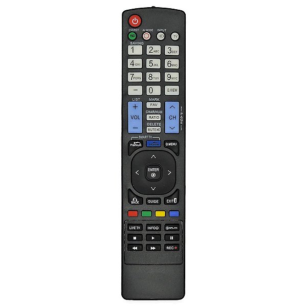 Controle Remoto Compatível com Tv Lcd Led Plasma 55LE7500
