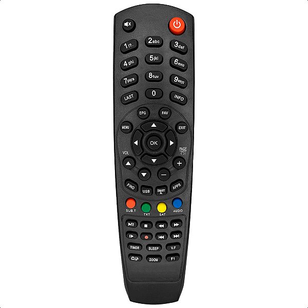 Controle Remoto Compatível Para Receptor Dousat Trend HD