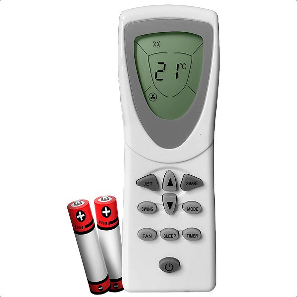 Controle Remoto Universal Compatível com Ar Condicionado Consul Split Bem Estar