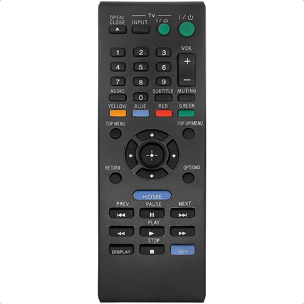 Controle Remoto Compatível com Blue Ray Sony