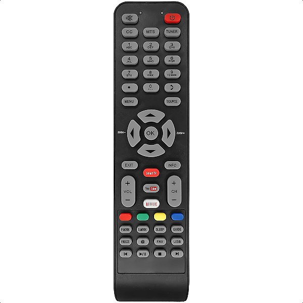 Controle Remoto Compatível com Tv Semp Tcl