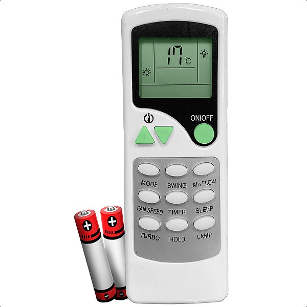 Controle Remoto Compatível com Ar Condicionado Elgin Silent Zh