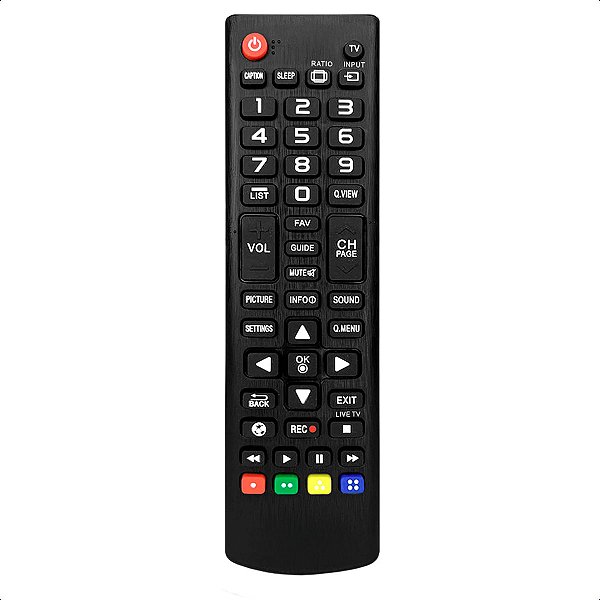 Controle Remoto Compatível com Tv Lcd Led Plasma Lb530b