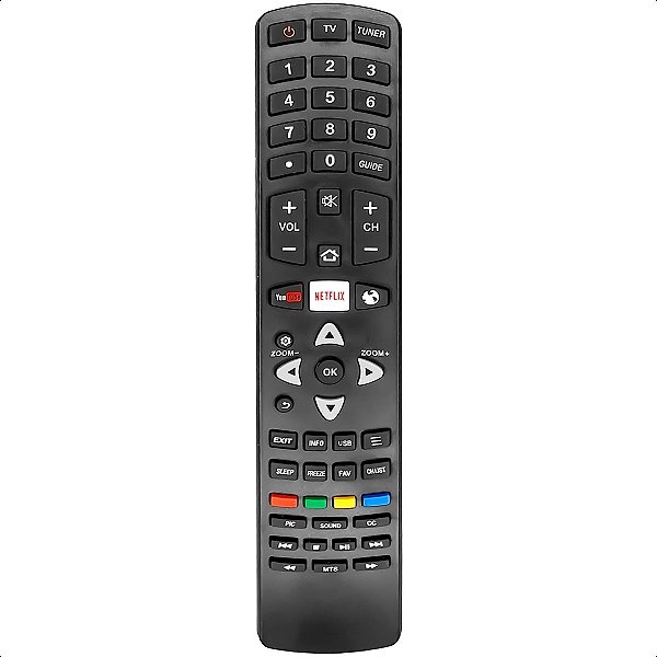 Controle Remoto Compatível com Tv Led Semp Ct-8505