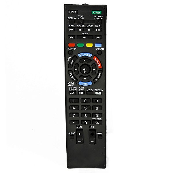 Controle Remoto Para Televisão Lcd Sony Bravia Rm-yd 101