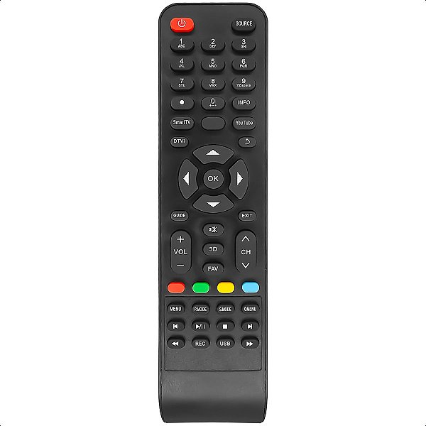 Controle Remoto Compatível com Tv Philco Smart Tv 3d