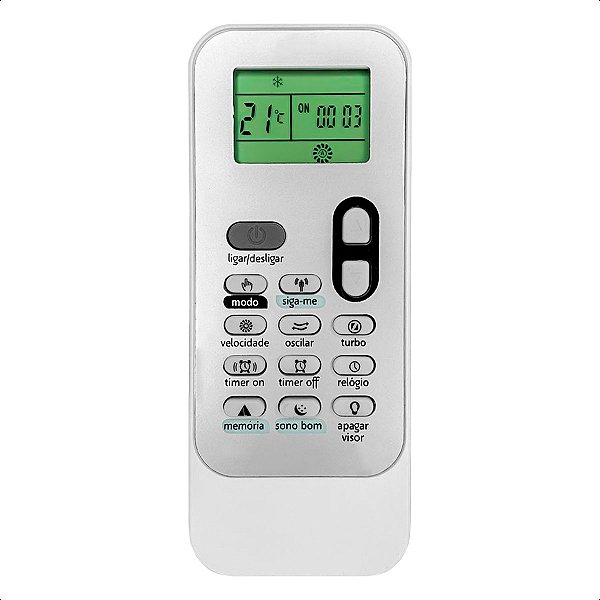 Controle Remoto Compatível com Ar Condicionado Consul Bem