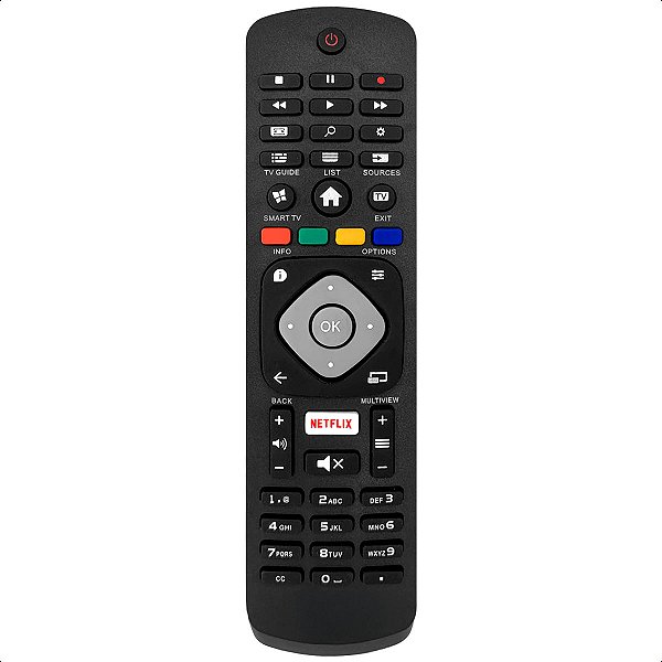 Controle Remoto Compatível com Tv Philips Smart Netflix RC3154705 50PUG6102