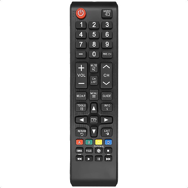 Controle Remoto Compatível com Tv Samsung Lcd 40K5100