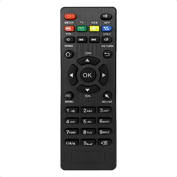 Controle Remoto Compatível para TV Box MXQ Pro 4K