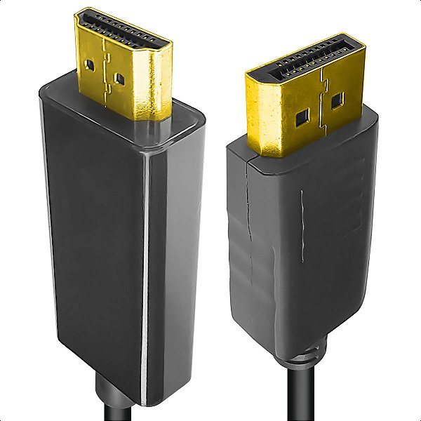 Cabo Adaptador Displayport Para Hdmi 1,8 Metros