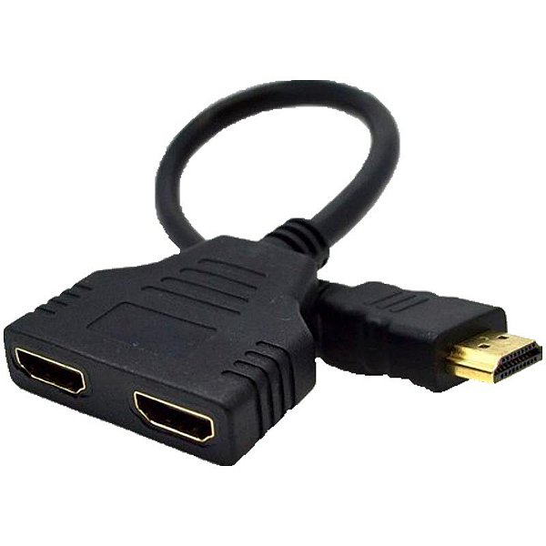 Cabo Adaptador Extensor Splitter 2 Hdmi 1x2