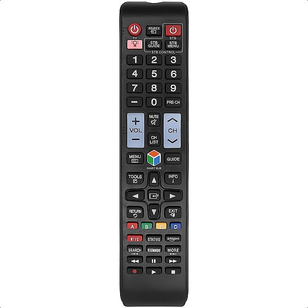 Controle Remoto Compatível com Smart Tecla Netflix Id 9504r