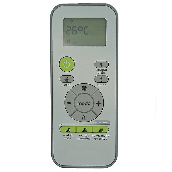 Controle Remoto Compatível comAr Consul W10834938 / Cbw07a / Cbw09a