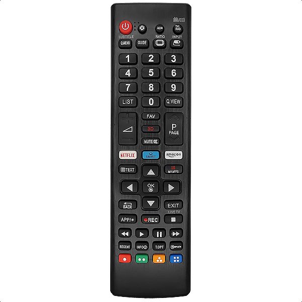 Controle Remoto Compatível com Tv Lg Smart 3d Netflix Amazon
