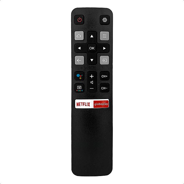 Controle Remoto Compatível com Tv Tcl Android 4k Netflix Le-9071