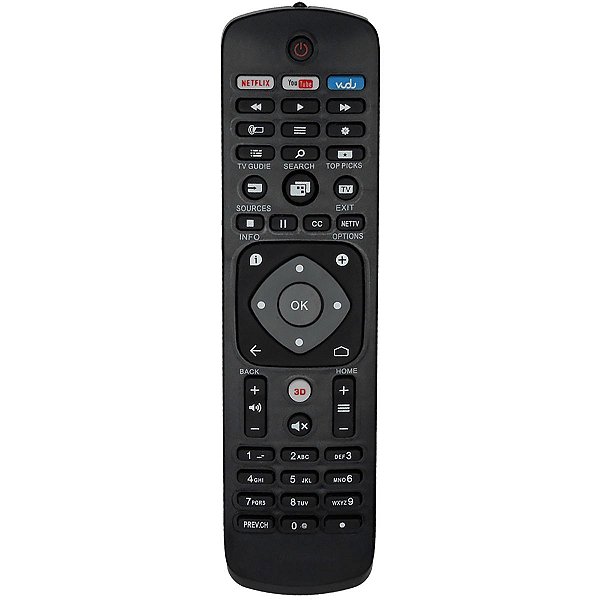 Controle Remoto Para Tv Philips Smart Netflix