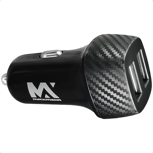 Carregador 12w Veicular Universal 2 Usb Turbo Portátil QC3