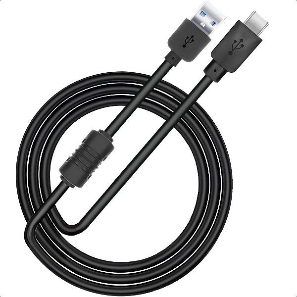 Cabo Carregador Tipo C Turbo Usb 2.0 Com 1.5 Metros