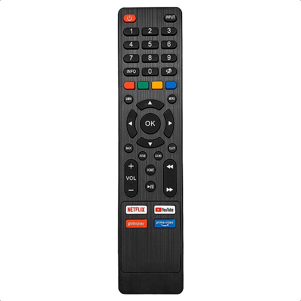 Controle Remoto Compatível com Tv Multilaser Netflix Youtube