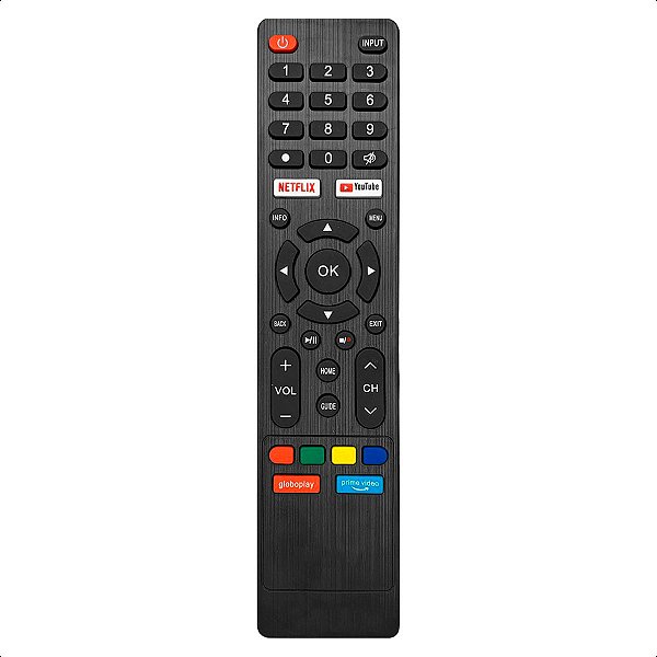 Controle Remoto Compatível com Tv Multilaser Tl020 Netflix