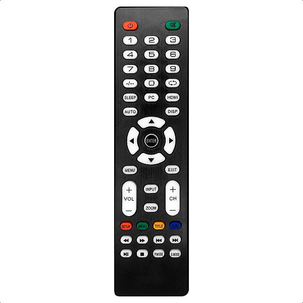 Controle Remoto Compatível com Tv e Monitor HQ Hqtv32hd