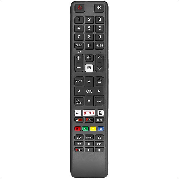 Controle Remoto Compatível com Tv Toshiba Netflix e Youtube