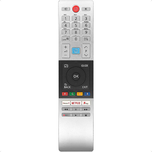 Controle Remoto Compatível com Tv Semp Tcl Netflix