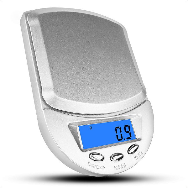 Mini Balança Digital Alta Precisão 0,1g até 500g