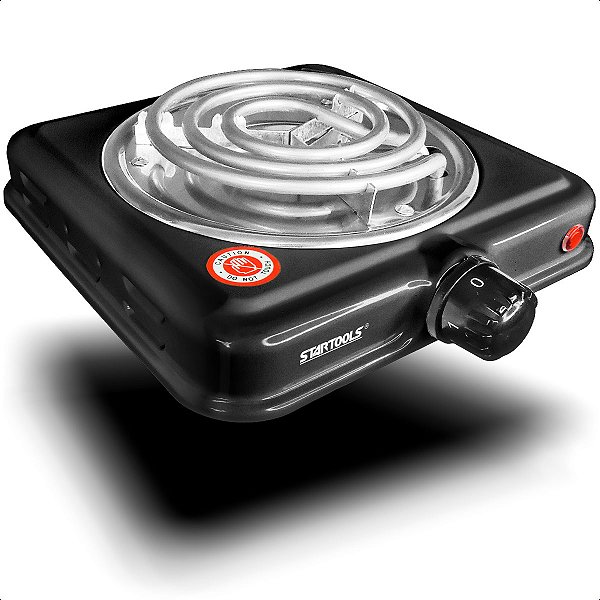 Fogão Fogareiro Elétrico Portátil 1000w 220V 1 Boca