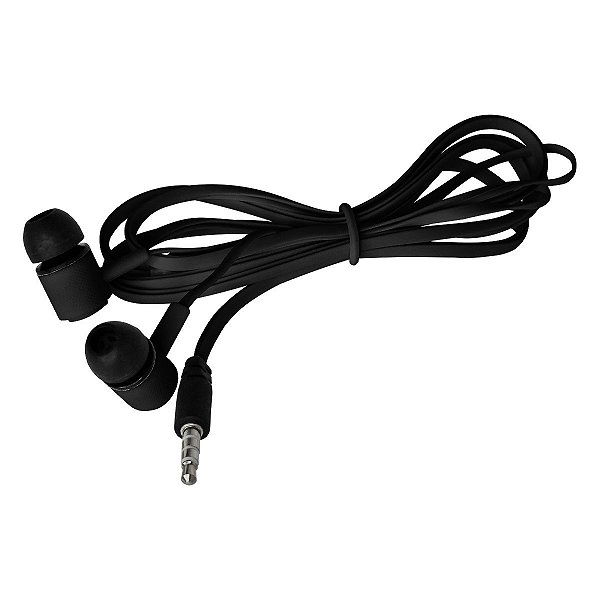 Fone com Fio de Ouvido Extra Bass com Microfone P3
