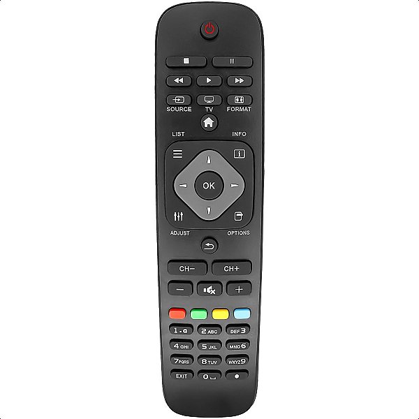 Controle Remoto Compatível com Tv Philips 39PFL3508G 39PFL3508