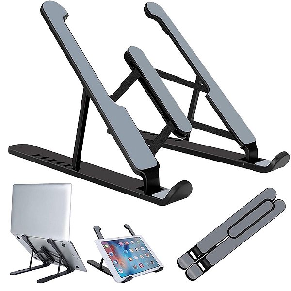 Suporte Base Para Notebook Tablet Dobrável Portátil