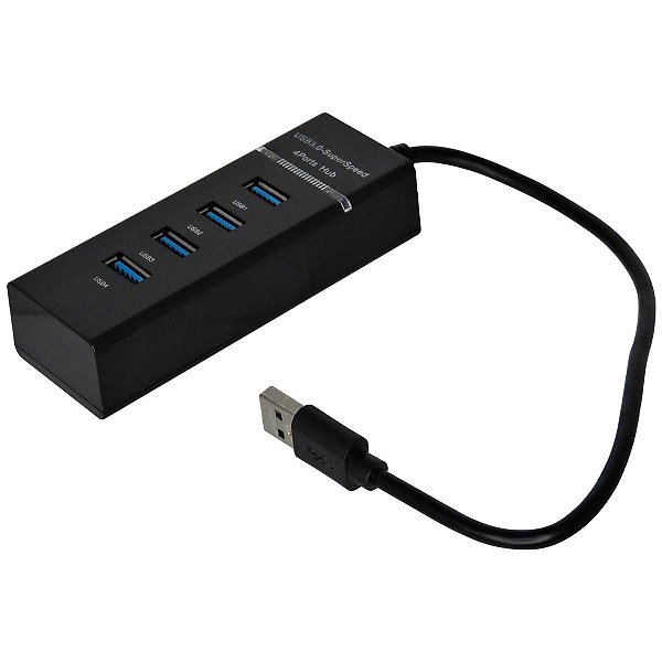Cabo Extensor Hub 3.0 Usb 4 Portas High Speed