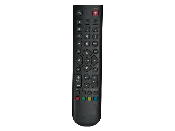 Controle Remoto Compatível com TV Para Semp CT6800 CR3229