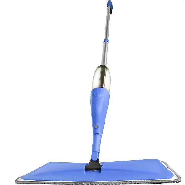 Rodo Mop Spray Limpeza Com Reservatório Azul