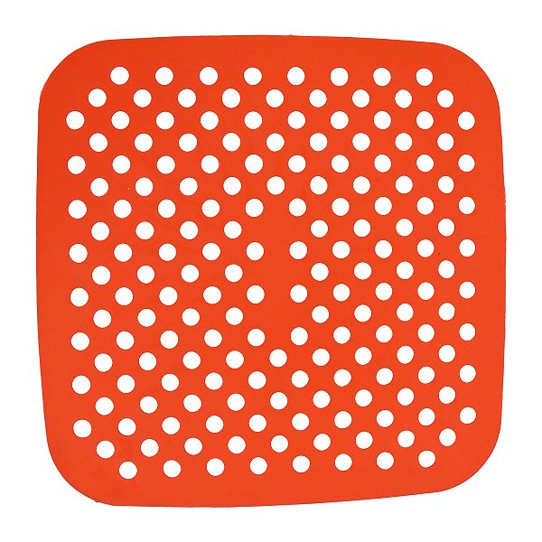 Tapete Antiaderente de Silicone Reutilizável para Air Fryer