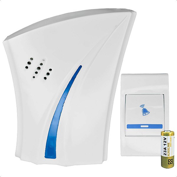 Kit De Segurança Para Casa E Empresa Com Campainha E Alarme