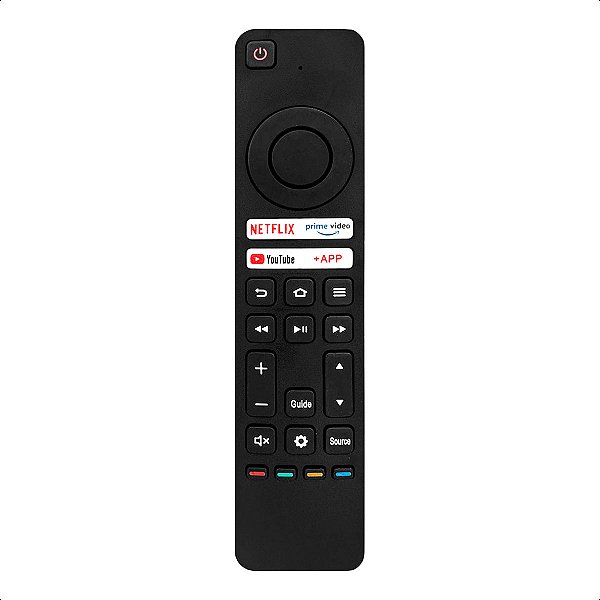 Controle Remoto Compatível com TV Aiwa AW-TV-43-BL-01 / AW-TV-50-BL-01 Smart TV