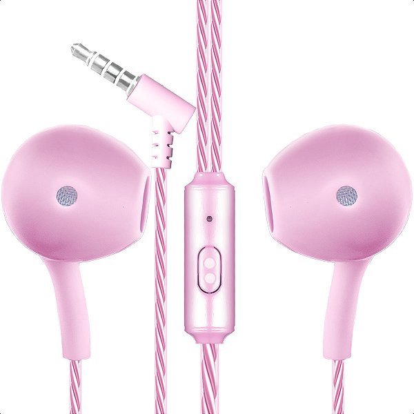 Fone de Ouvido Tipo P3 Extra Bass Com Microfone 1 metros