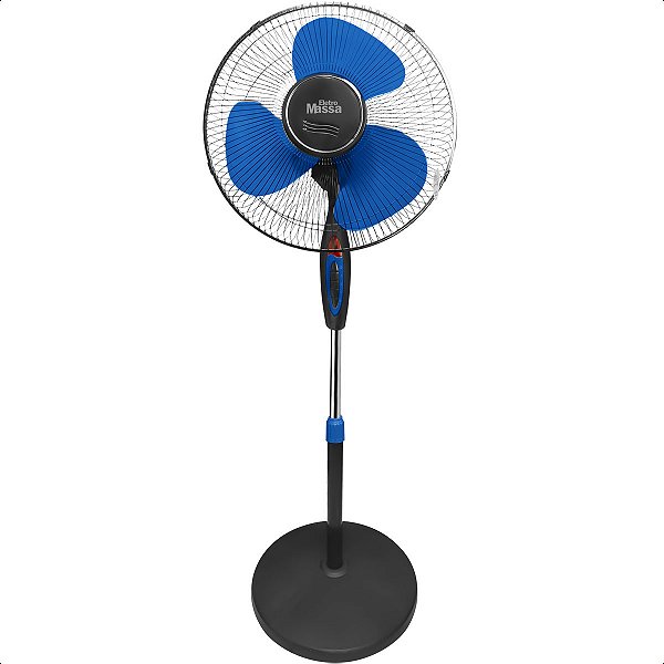 Ventilador de Pedestal Torre 220V 45W 3 Hélices Ajuste De Altura até 130 cm