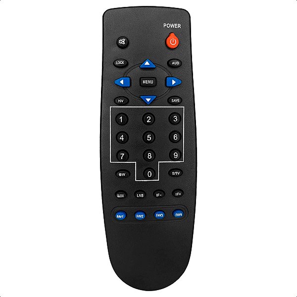 Controle Remoto Compativel com Receptor Cromus / Bedin Sat CR1500