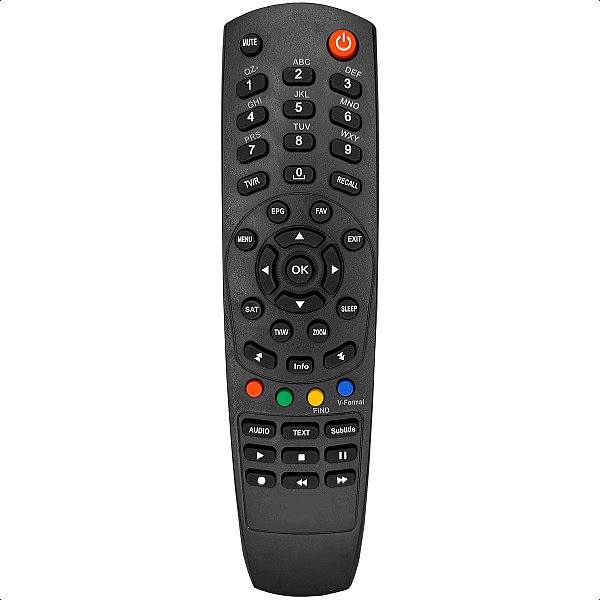 Controle Remoto Compatível Com Receptor Tocomsat Cine HD