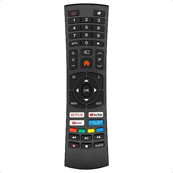 Controle Remoto Compatível Com Tv Multilaser Tl026 Tl027 Tl032 Tl039