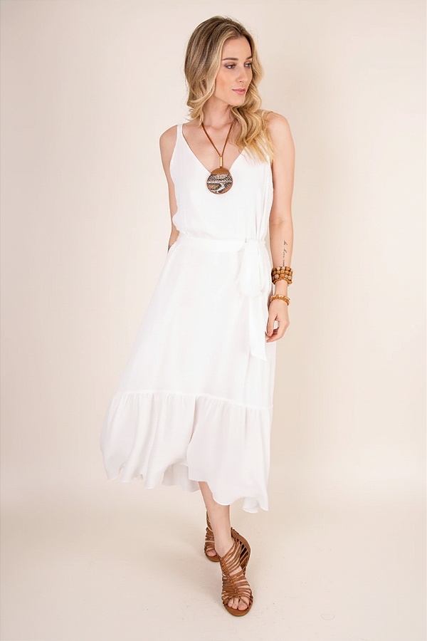 Vestido Miami Off White