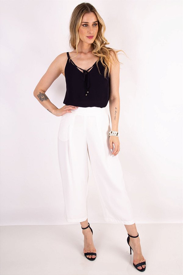 CALÇA PANTACOURT PATY OFF WHITE